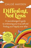 Book cover of Different, Not Less: A neurodivergent's guide to embracing your true self and finding your happily ever after