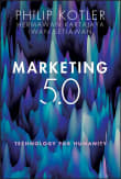 Book cover of Marketing 5.0: Technology for Humanity