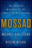 Book cover of Mossad: The Greatest Missions of the Israeli Secret Service