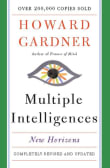 Book cover of Multiple Intelligences: New Horizons in Theory and Practice