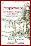 Book cover of Peopleware: Productive Projects and Teams