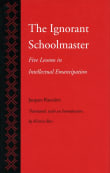 Book cover of The Ignorant Schoolmaster: Five Lessons in Intellectual Emancipation