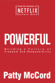 Book cover of Powerful: Building a Culture of Freedom and Responsibility