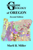 Book cover of Roadside Geology of Oregon