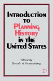 Book cover of Introduction to Planning History in the United States