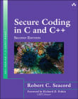 Book cover of Secure Coding in C and C++