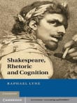 Book cover of Shakespeare, Rhetoric and Cognition