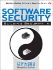 Book cover of Software Security: Building Security in