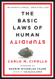 Book cover of The Basic Laws of Human Stupidity
