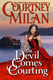 Book cover of The Devil Comes Courting