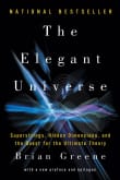 Book cover of The Elegant Universe: Superstrings, Hidden Dimensions, and the Quest for the Ultimate Theory