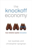 Book cover of The Knockoff Economy: How Imitation Sparks Innovation