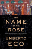 Book cover of The Name of the Rose