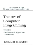 Book cover of The Art of Computer Programming