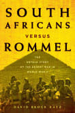 Book cover of South Africans versus Rommel: The Untold Story of the Desert War in World War II