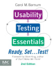 Book cover of Usability Testing Essentials: Ready, Set ...Test!