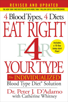 Book cover of Eat Right 4 Your Type: The Individualized Blood Type Diet Solution