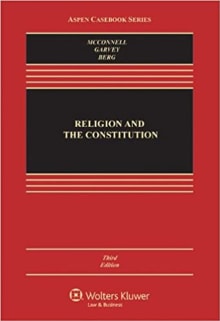 Book cover of Religion and the Constitution