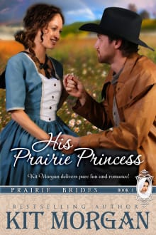 Book cover of His Prairie Princess