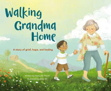 Book cover of Walking Grandma Home