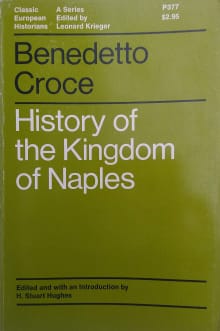 Book cover of History of the Kingdom of Naples