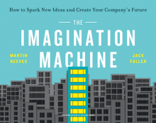 Book cover of The Imagination Machine: How to Spark New Ideas and Create Your Company's Future