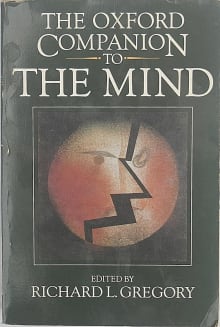 Book cover of The Oxford Companion to the Mind