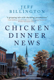 Book cover of Chicken Dinner News