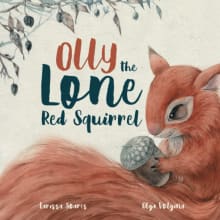 Book cover of Olly, The Lone Red Squirrel