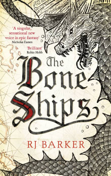 Book cover of The Bone Ships