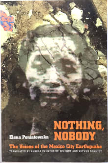 Book cover of Nothing, Nobody: The Voices of the Mexico City Earthquake