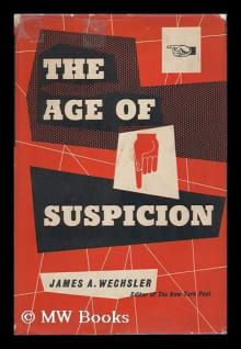 Book cover of The Age of Suspicion