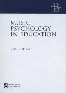 Book cover of Music Psychology in Education