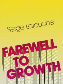 Book cover of Farewell to Growth