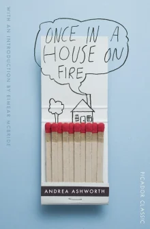 Book cover of Once in a House On Fire