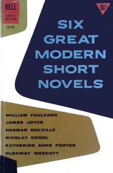 Book cover of Six Great Modern Short Novels