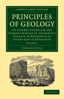 Book cover of Principles of Geology