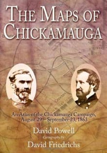 Book cover of Maps of Chickamauga: An Atlas of the Chickamauga Campaign