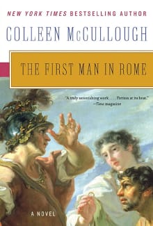 Book cover of The First Man in Rome