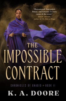 Book cover of The Impossible Contract