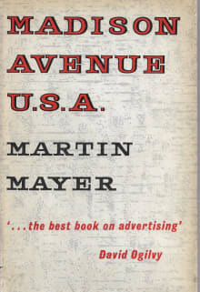 Book cover of Madison Avenue, U.S.A