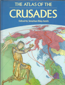 Book cover of The Atlas of the Crusades