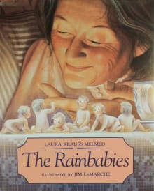 Book cover of The Rainbabies