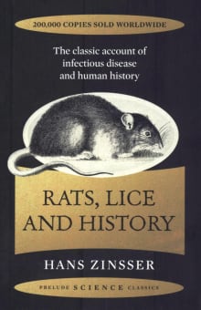 Book cover of Rats, Lice and History