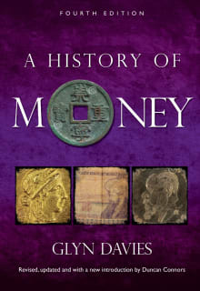 Book cover of A History of Money