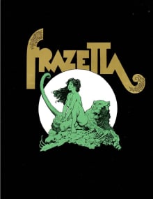 Book cover of Frank Frazetta: The Living Legend