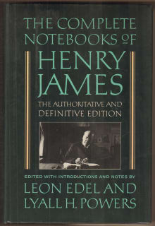 Book cover of The Complete Notebooks of Henry James