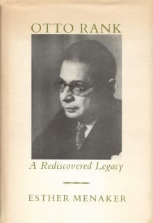 Book cover of Otto Rank: A Rediscovered Legacy