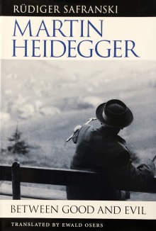Book cover of Martin Heidegger: Between Good and Evil