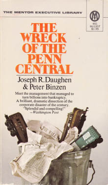 Book cover of The Wreck of the Penn Central